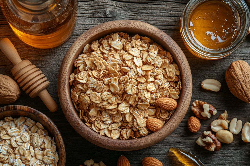 Cereal with granola